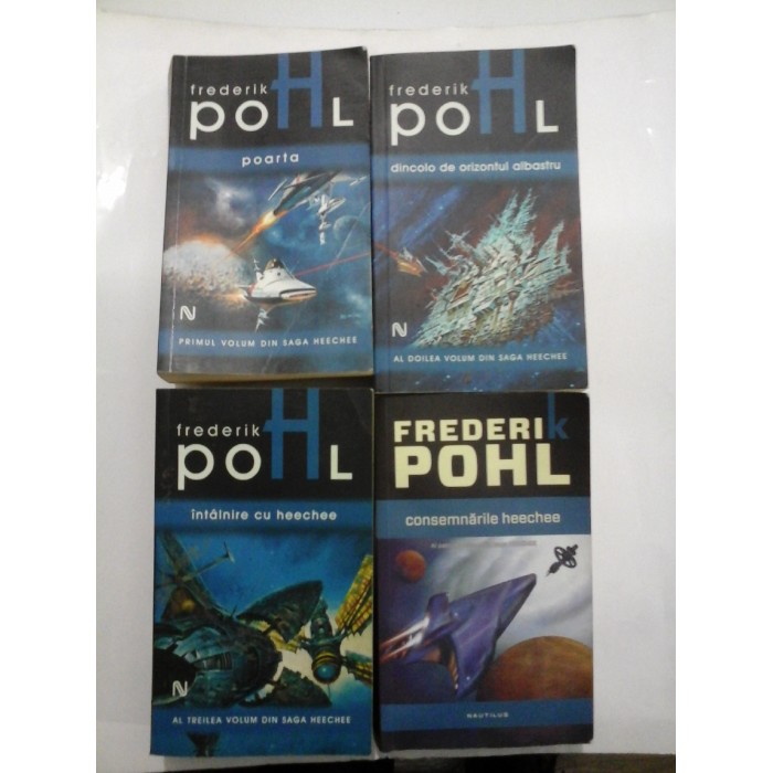 Frederik  Pohl  -  SAGA  HEECHEE  - 4 volume 